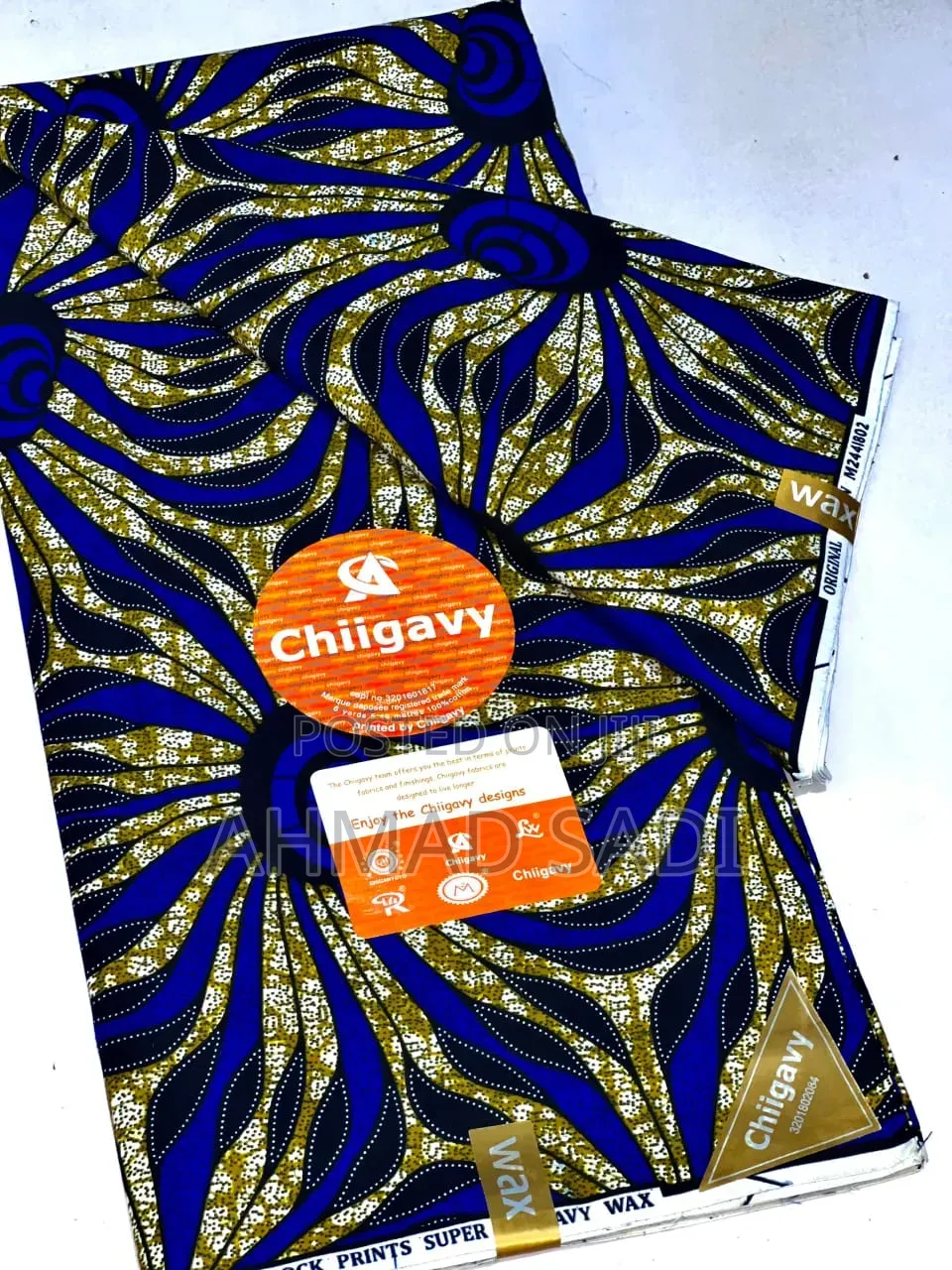 Chigany Atampa New Design 6 Yards Wrapper 12000 Bundle Kano