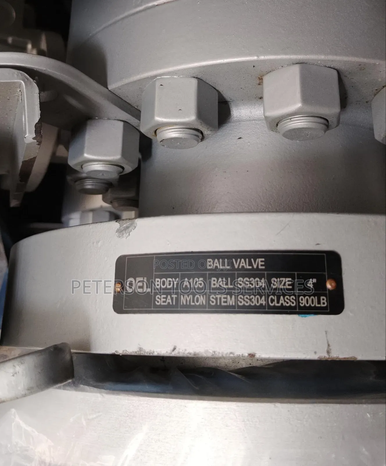 4"x900 Ball Valve