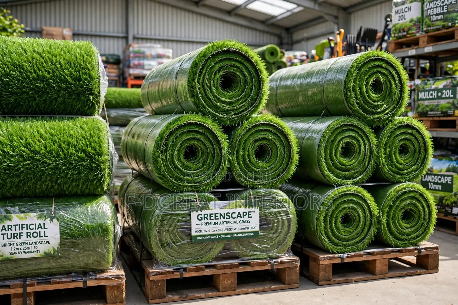 Soft Artificial Turf Rug