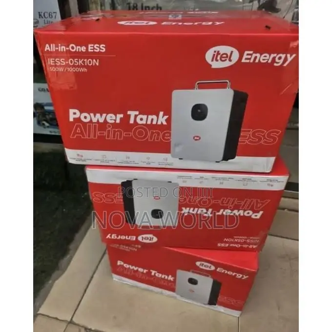Itel Power Tank 500W 1000Wh | Portable Power Station