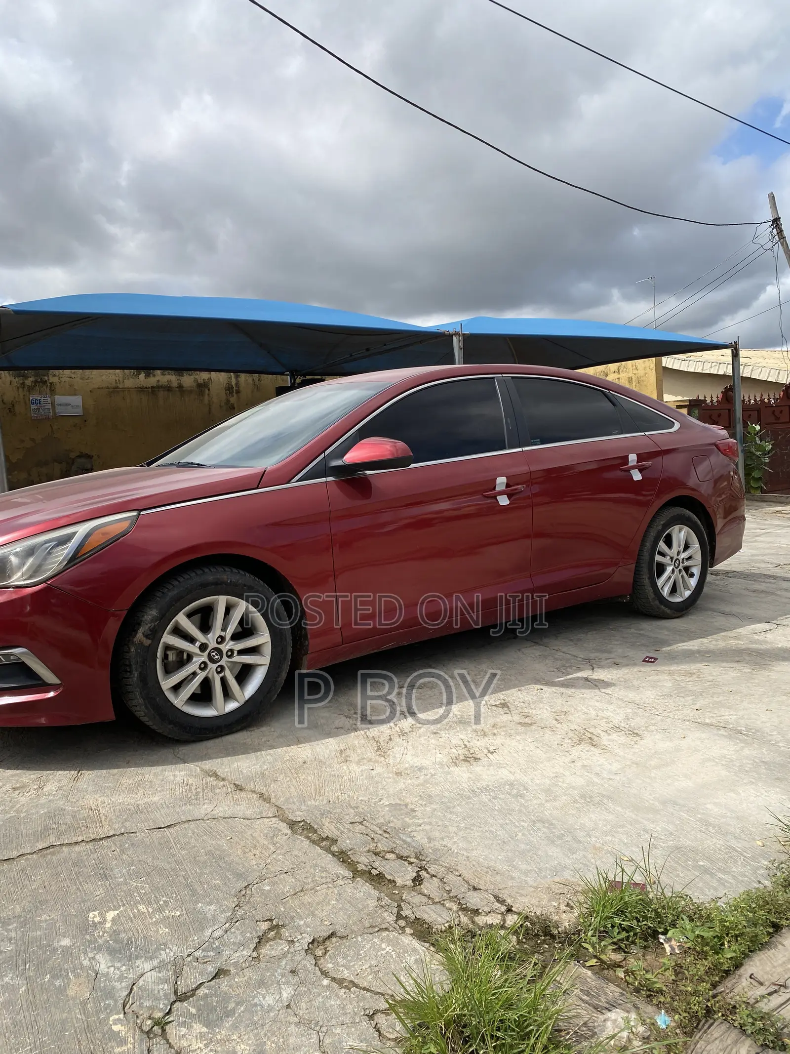 Hyundai Sonata SE 4dr Sedan (2.4L 4cyl 6A) 2015 Burgundy