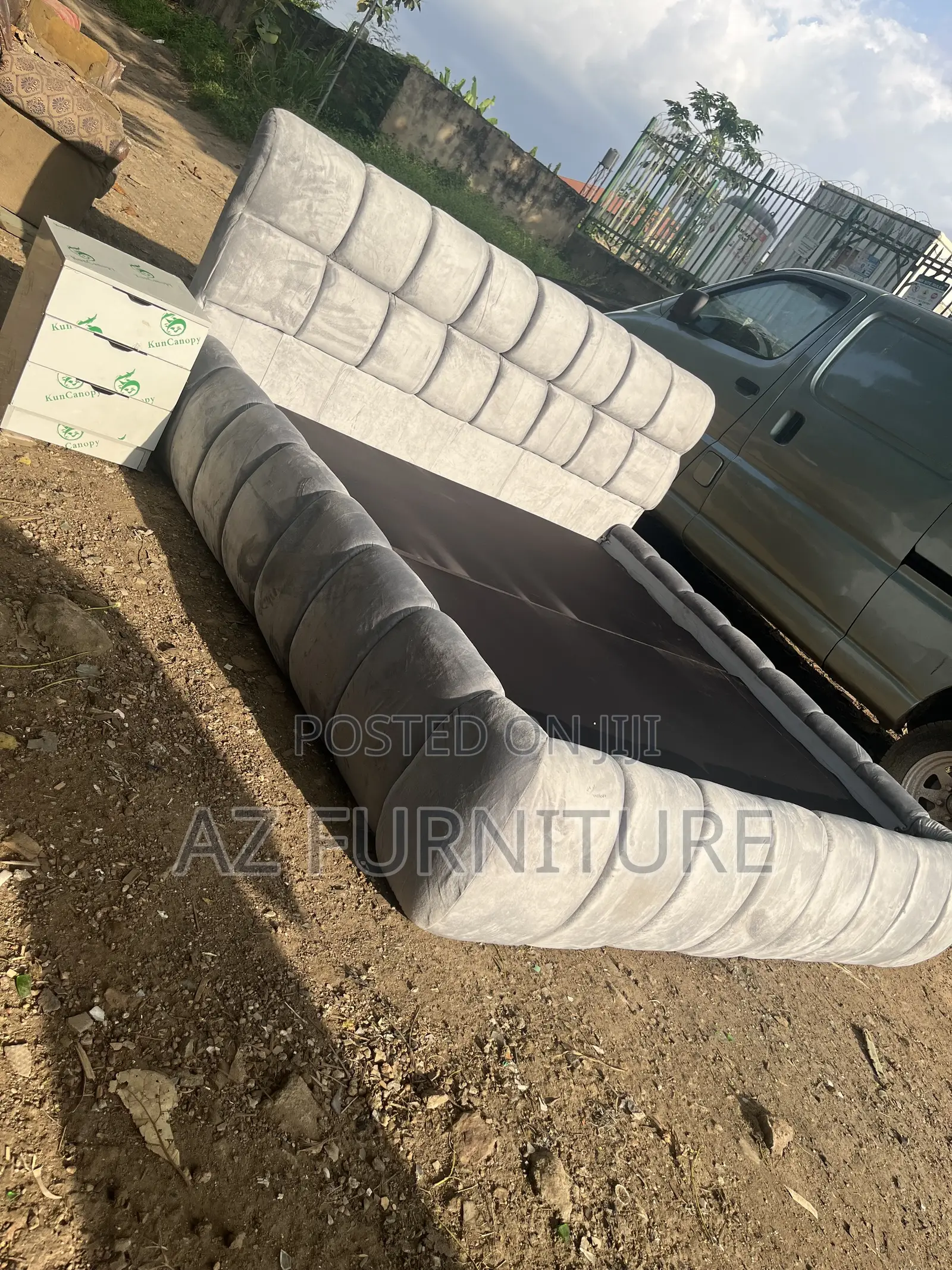 6 by 6 Bedframe 000071 Available for Instant Pickup