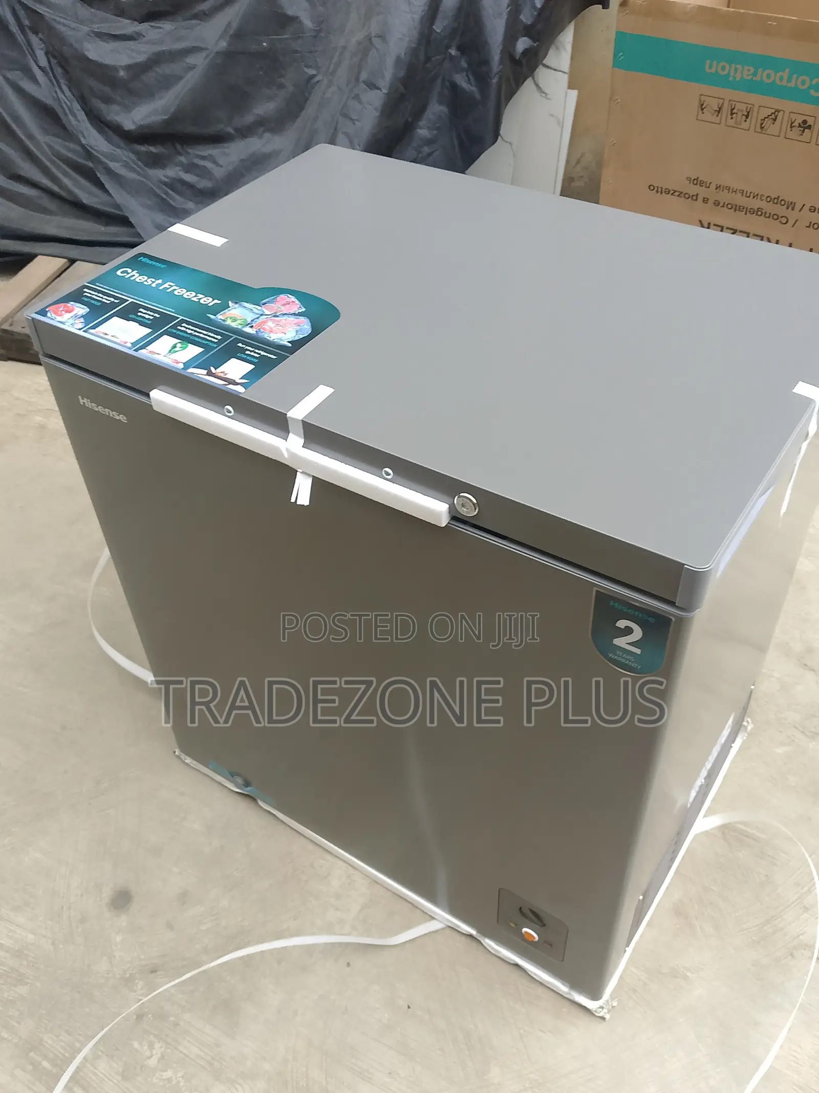 Spacious Hisense 198L Chest Freezer