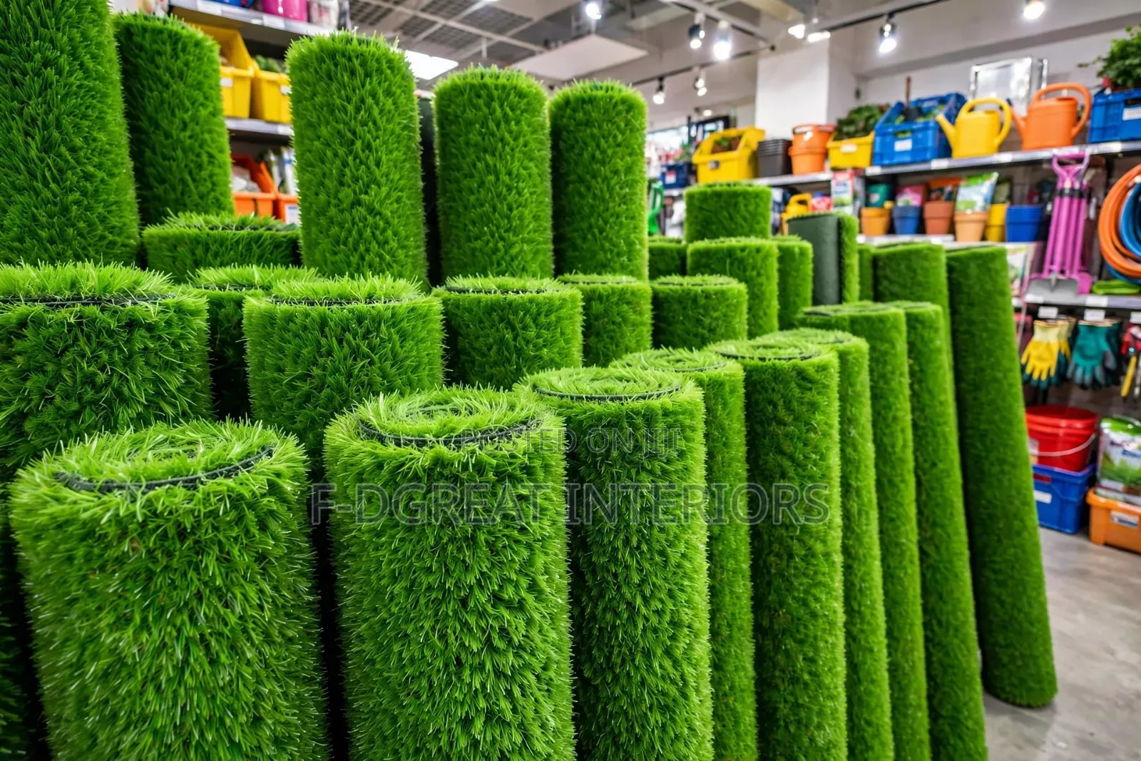 Modern Artificial Synthetic Lawn