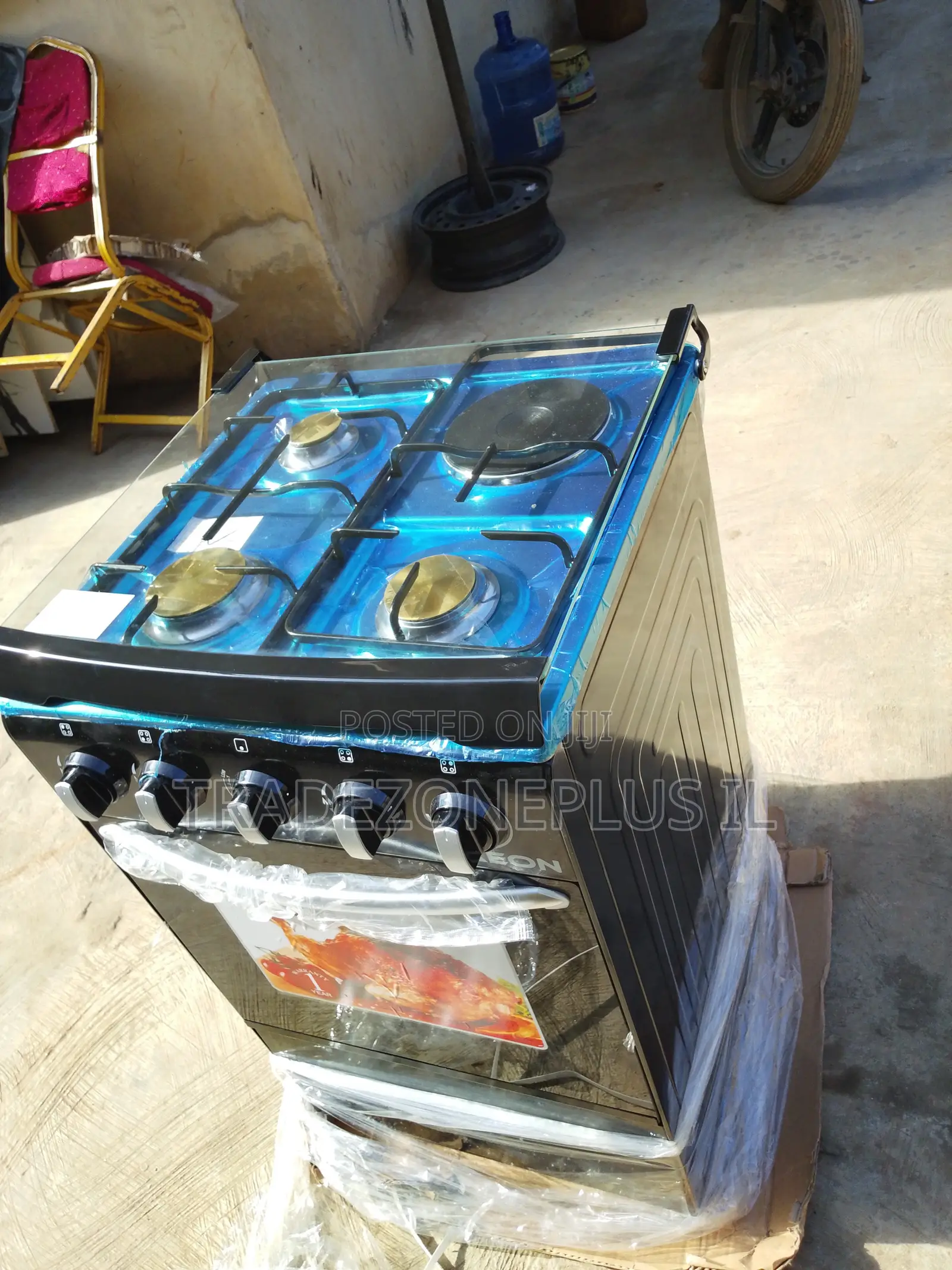 4 Burner AEON Cooker 50x50 Gas & Electric AGC5031