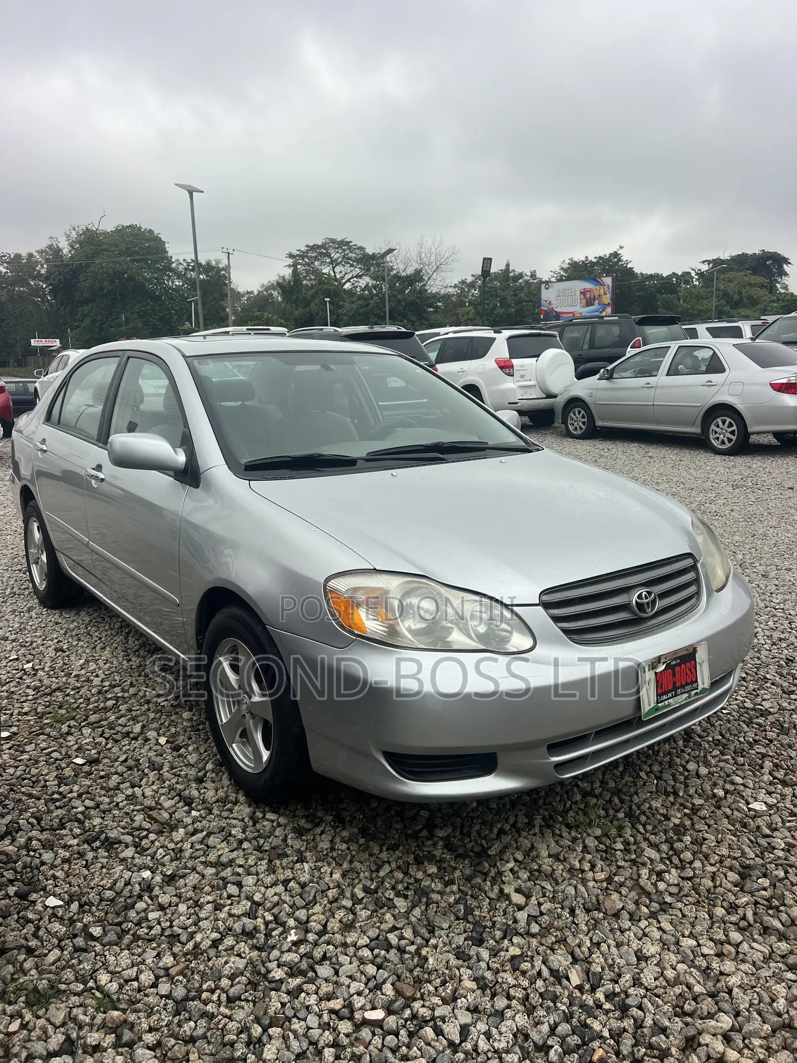 Toyota Corolla Sedan 2003 Silver