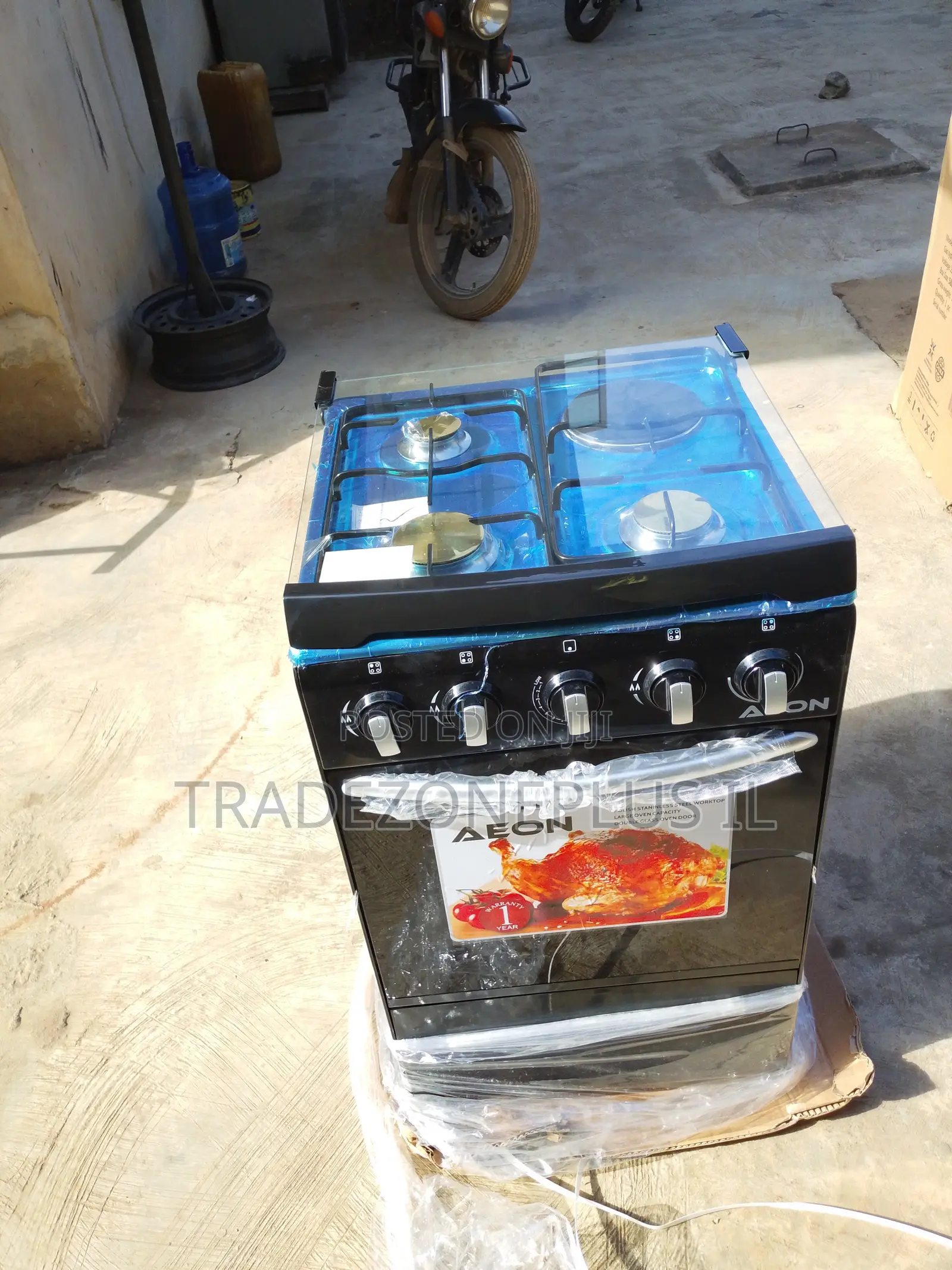 Standing Cooker 50x50 3 Gas 1 Electric AEON