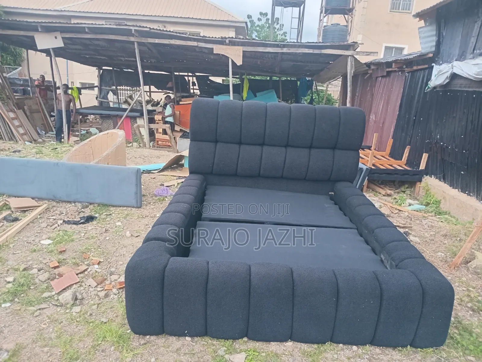 Modern Luxury Upholstered Bed Frame