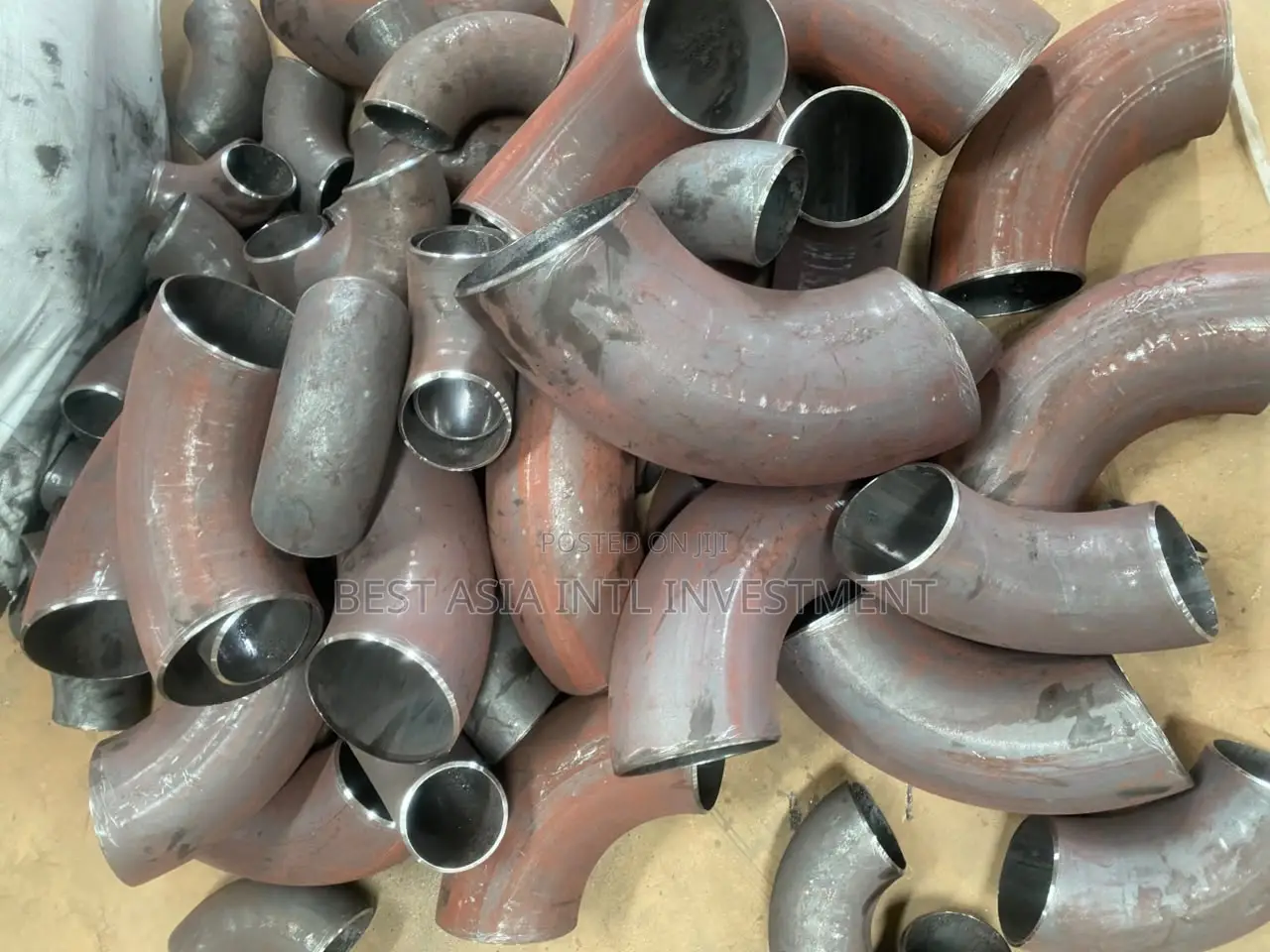 90-Degree Carbon Steel Weld Elbow Pipe Fittings