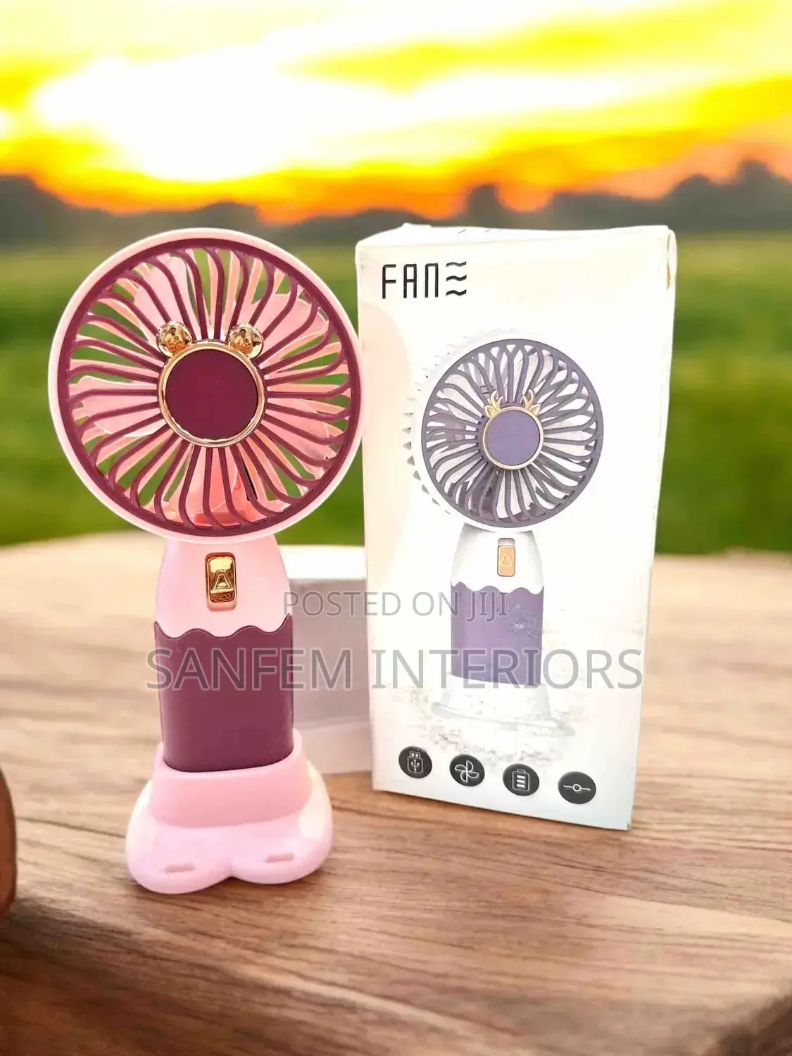 Mini Rechargeable Fan