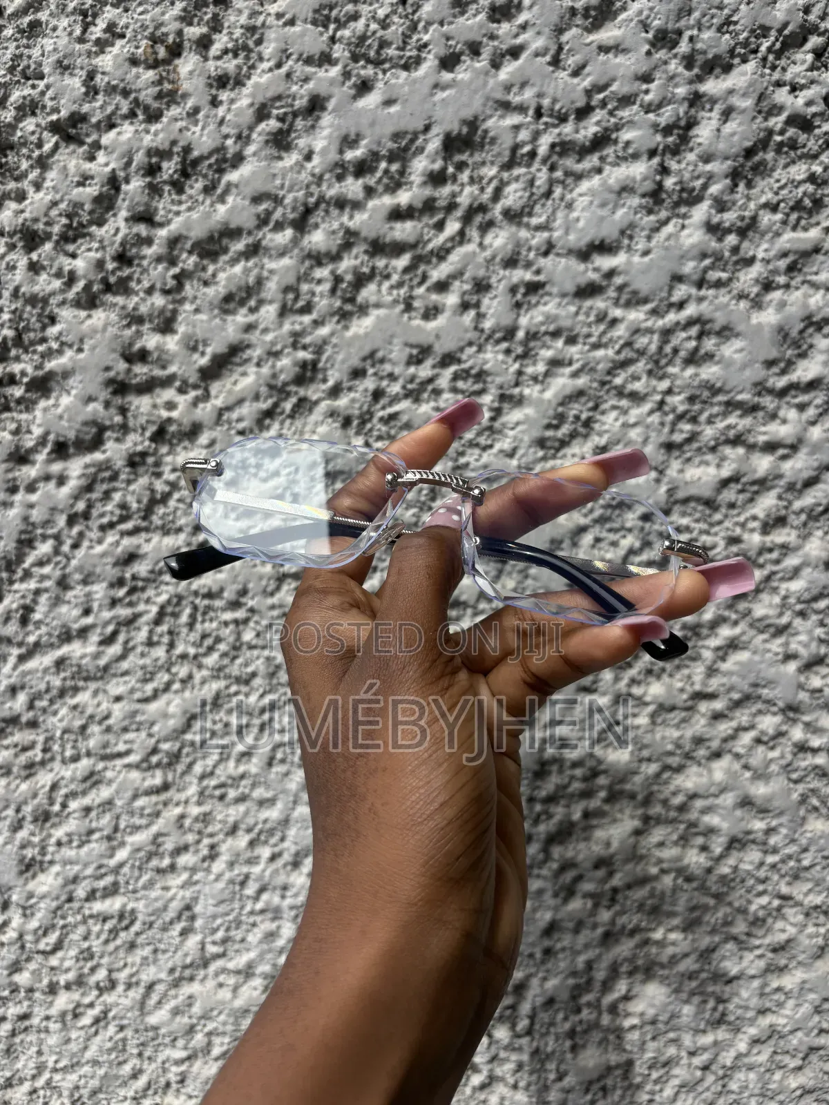 Rimless Clear Glasses