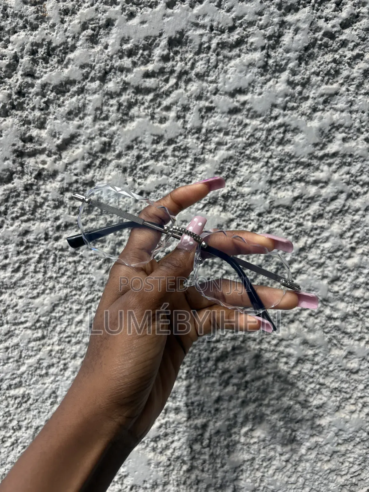 Rimless Clear Glasses