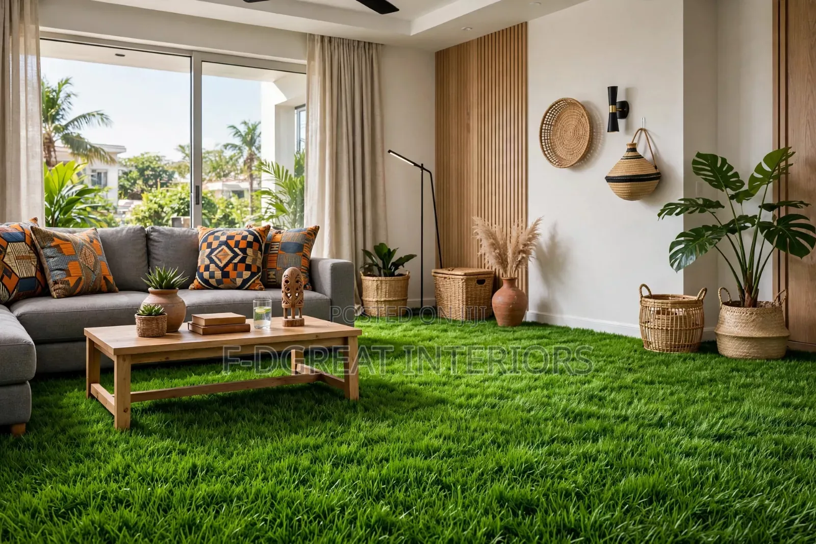 Artificial Grass Rug for Schools,event and Recreational Areas