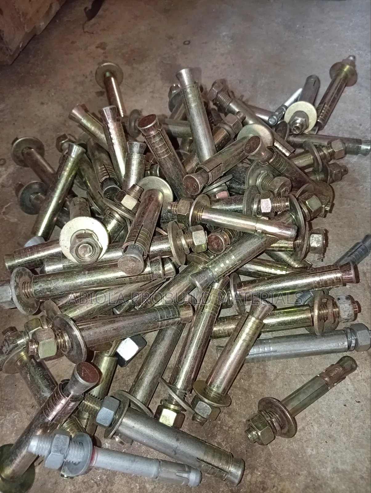 Foundation Bolts / Anchor Bolts — Quality & Affordable