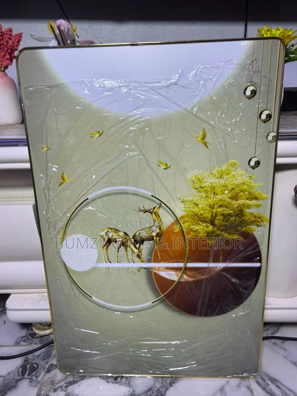 Luxury Gold Edge Wall Frame