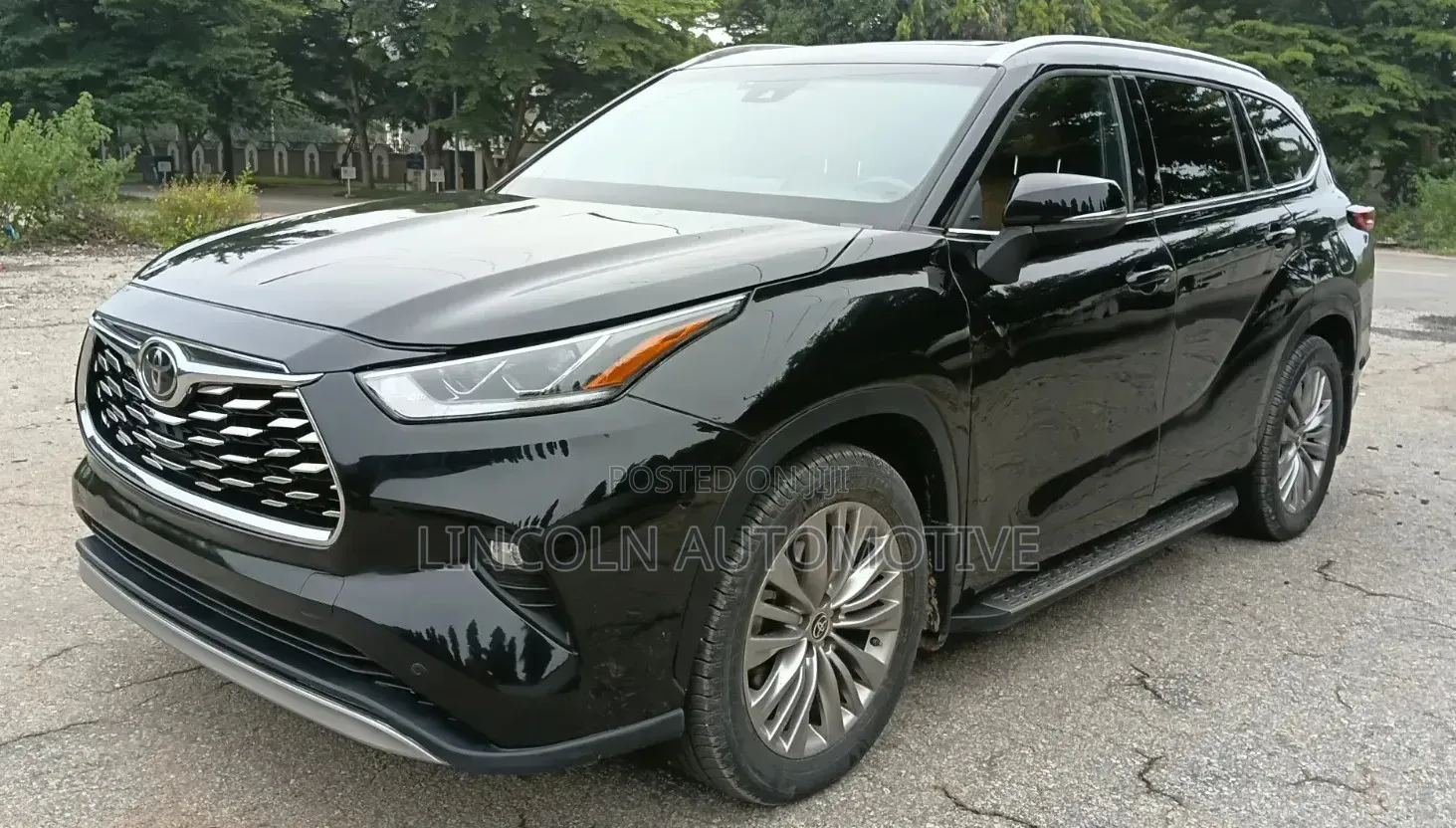 Toyota Highlander Platinum 2022 Matt Black