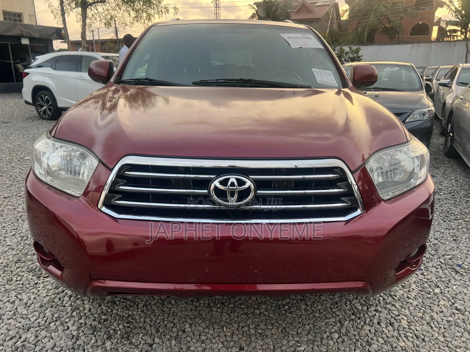 Toyota Highlander Limited 4x4 2009 Maroon