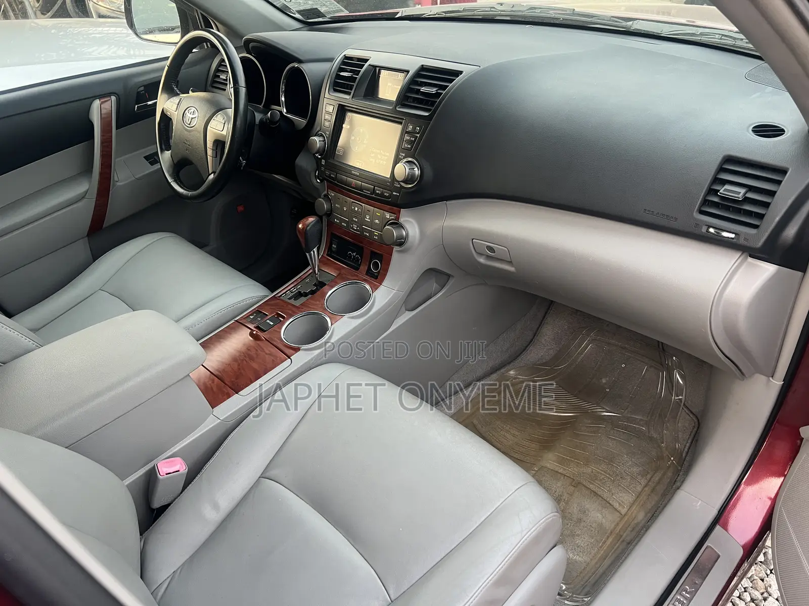 Toyota Highlander Limited 4x4 2009 Maroon