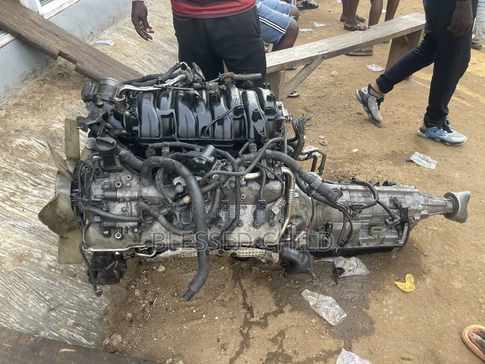 Lexus GX 460 Engine and Gear Box Transmission 2WD 17pin