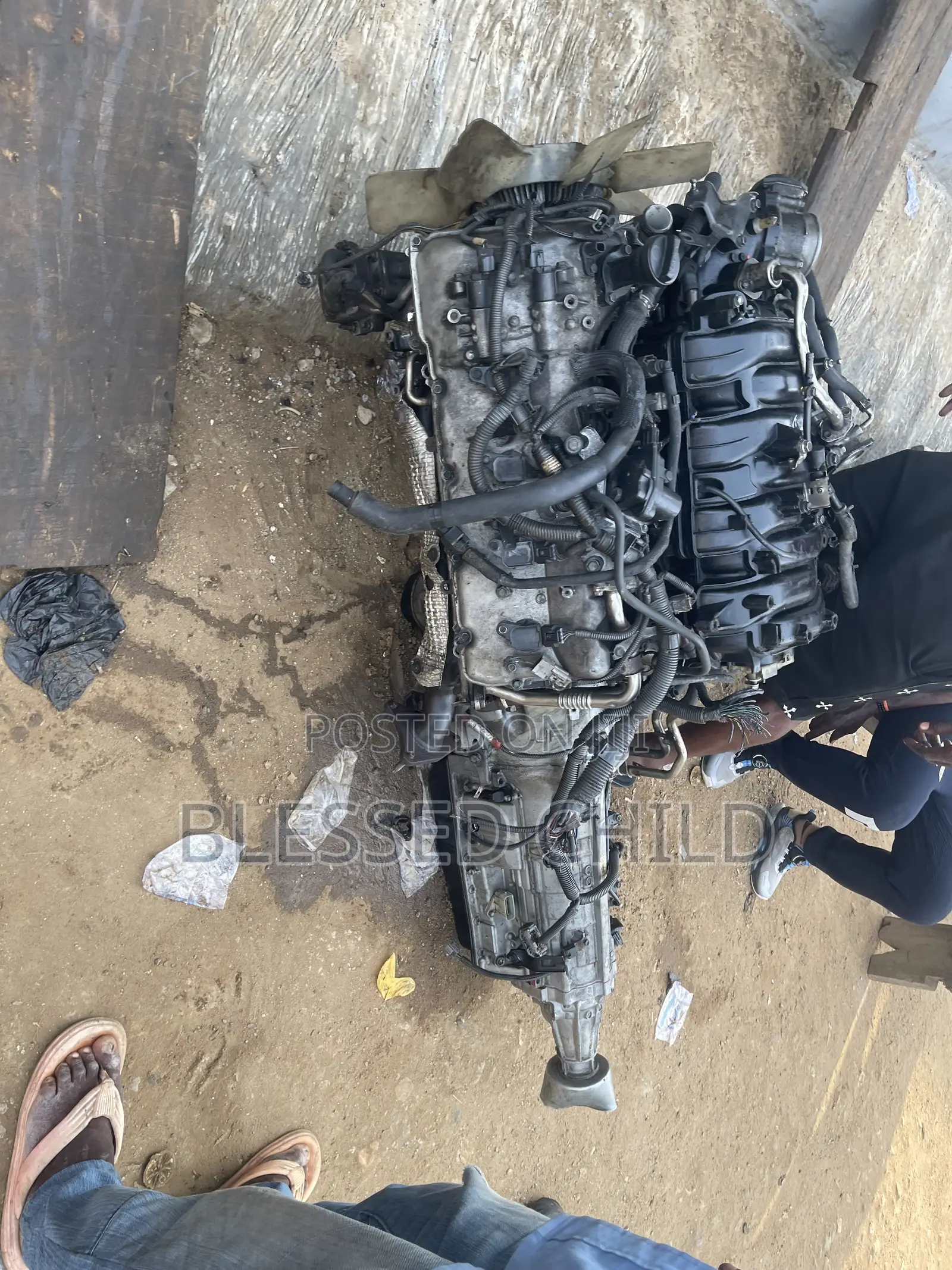 Lexus GX 460 Engine and Gear Box Transmission 2WD 17pin