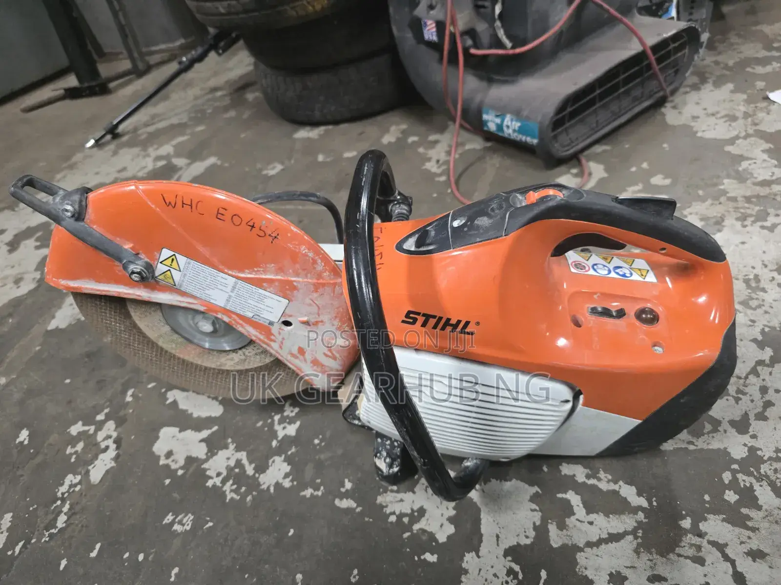 STIHL TS 410 Petrol Concrete Cut-Off Saw – Genuine UK Used