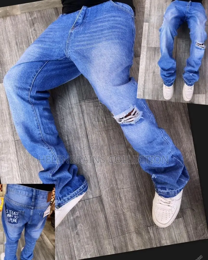 Male Skinny Ripped Jeans