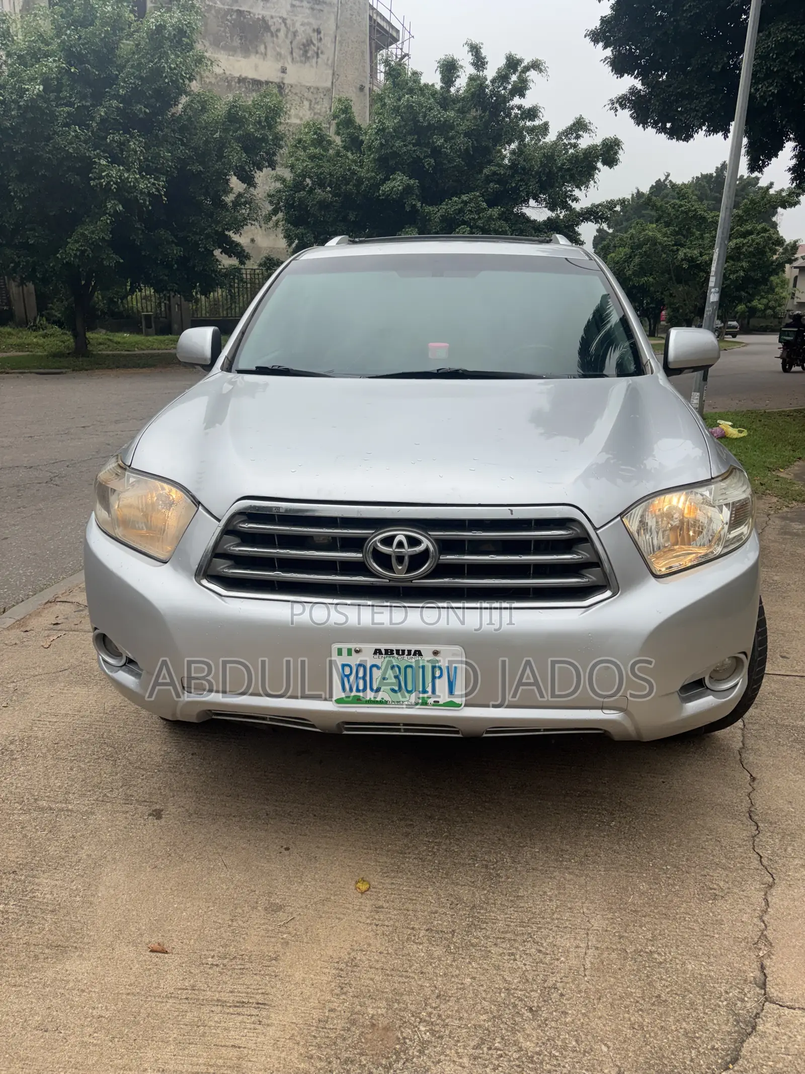 Toyota Highlander 2008 Silver