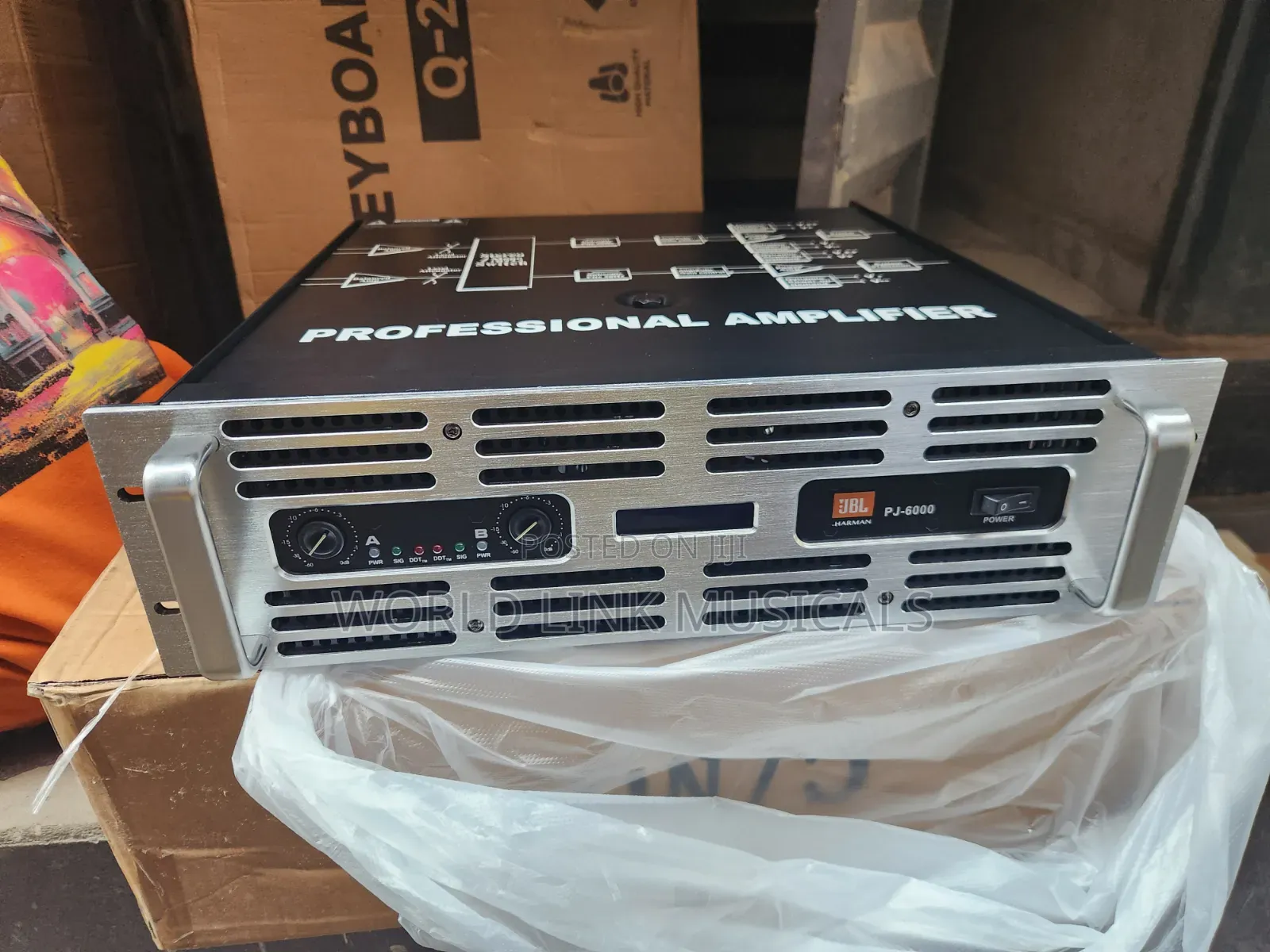 JBL Pj6000 Amplifier