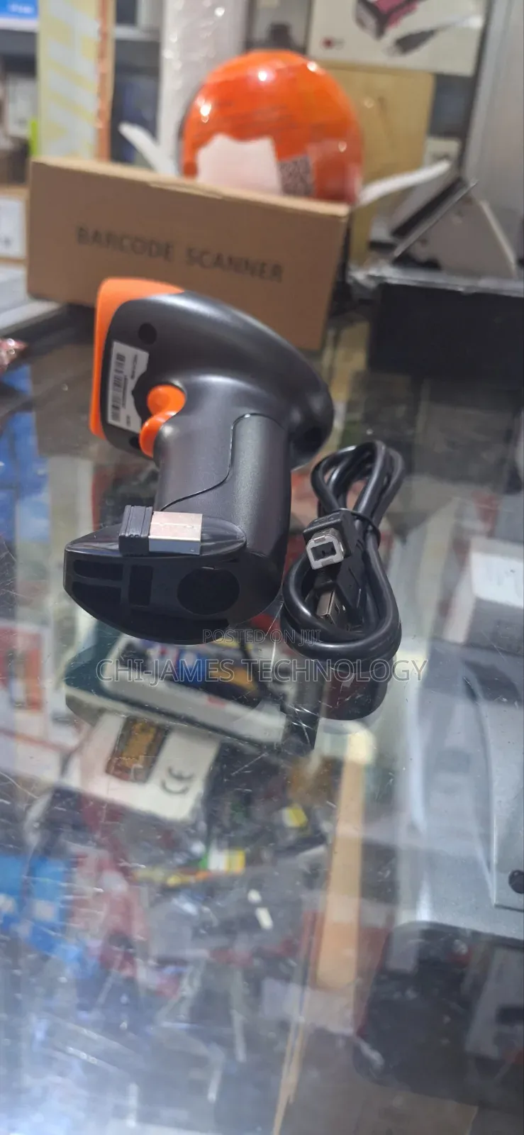 Wired and Wireless Barcode Scanner