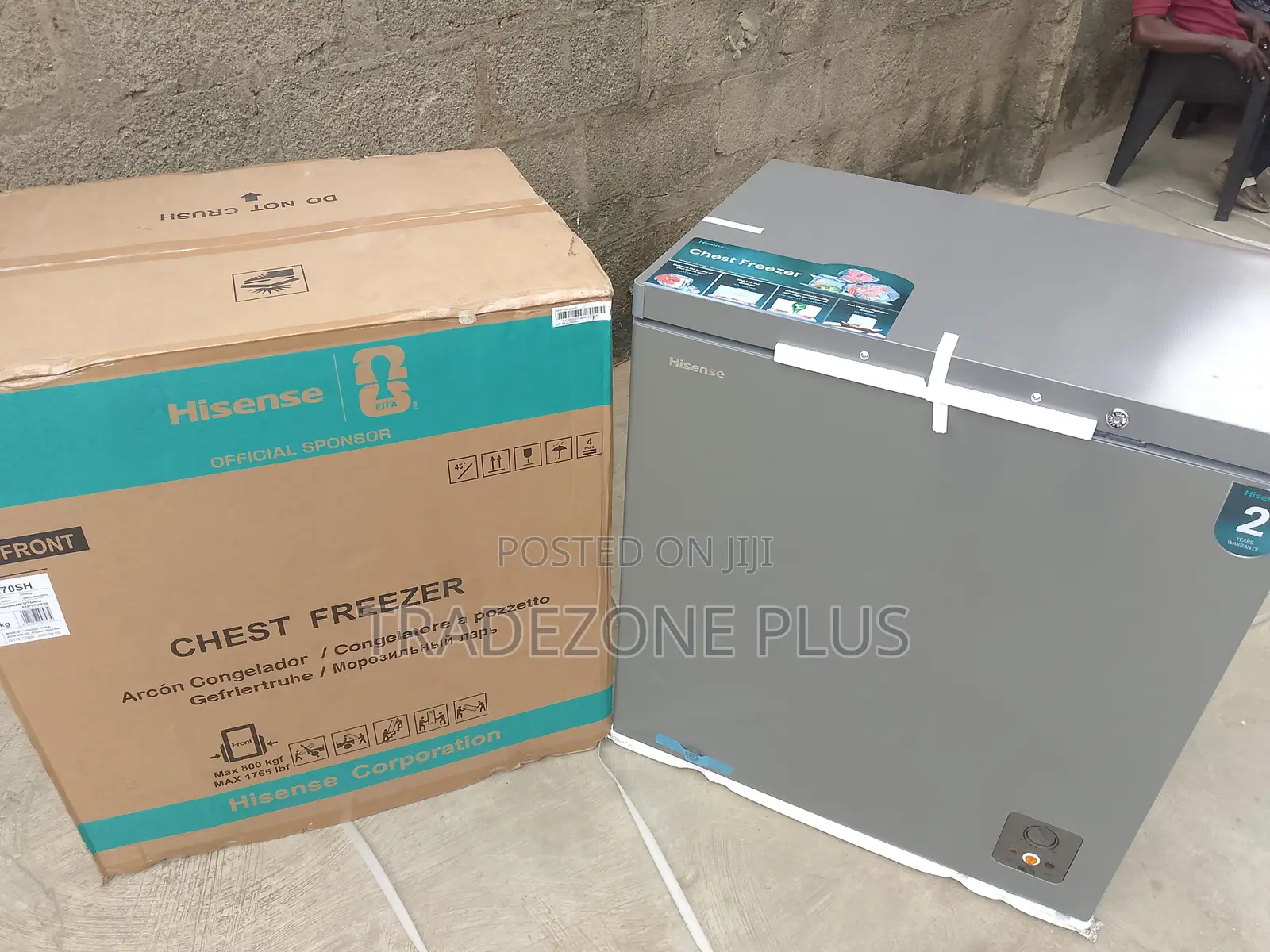 198L Hisense Freezer – Great for Homes & Shops
