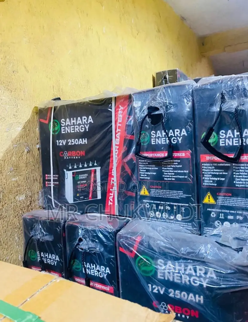 250ah 12v Sahara Solar Tubular Batteries Is Available