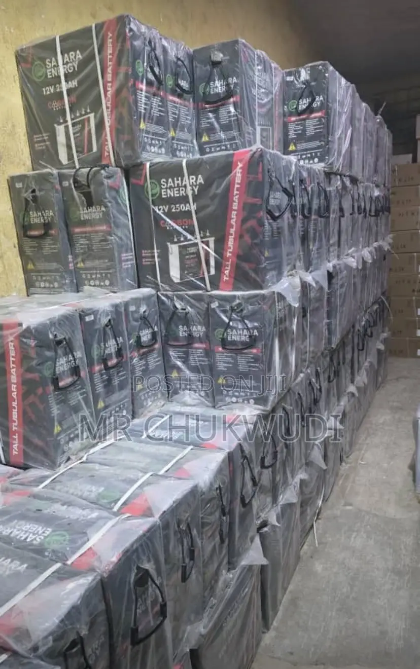 250ah 12v Sahara Solar Tubular Batteries Is Available