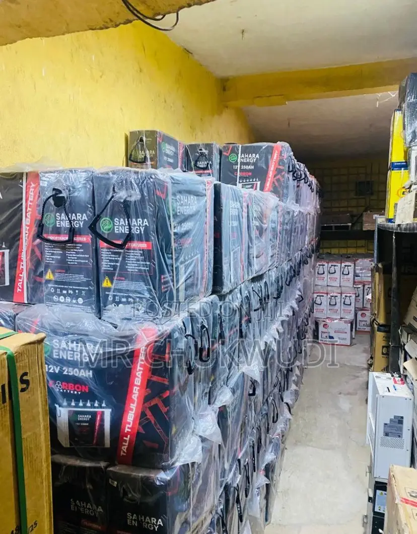 250ah 12v Sahara Solar Tubular Batteries Is Available