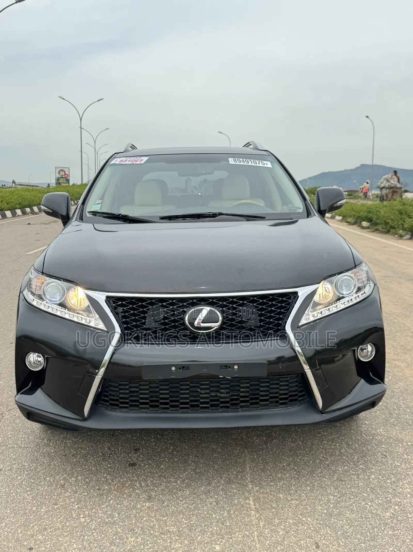 Lexus RX 350 AWD 2012 Black