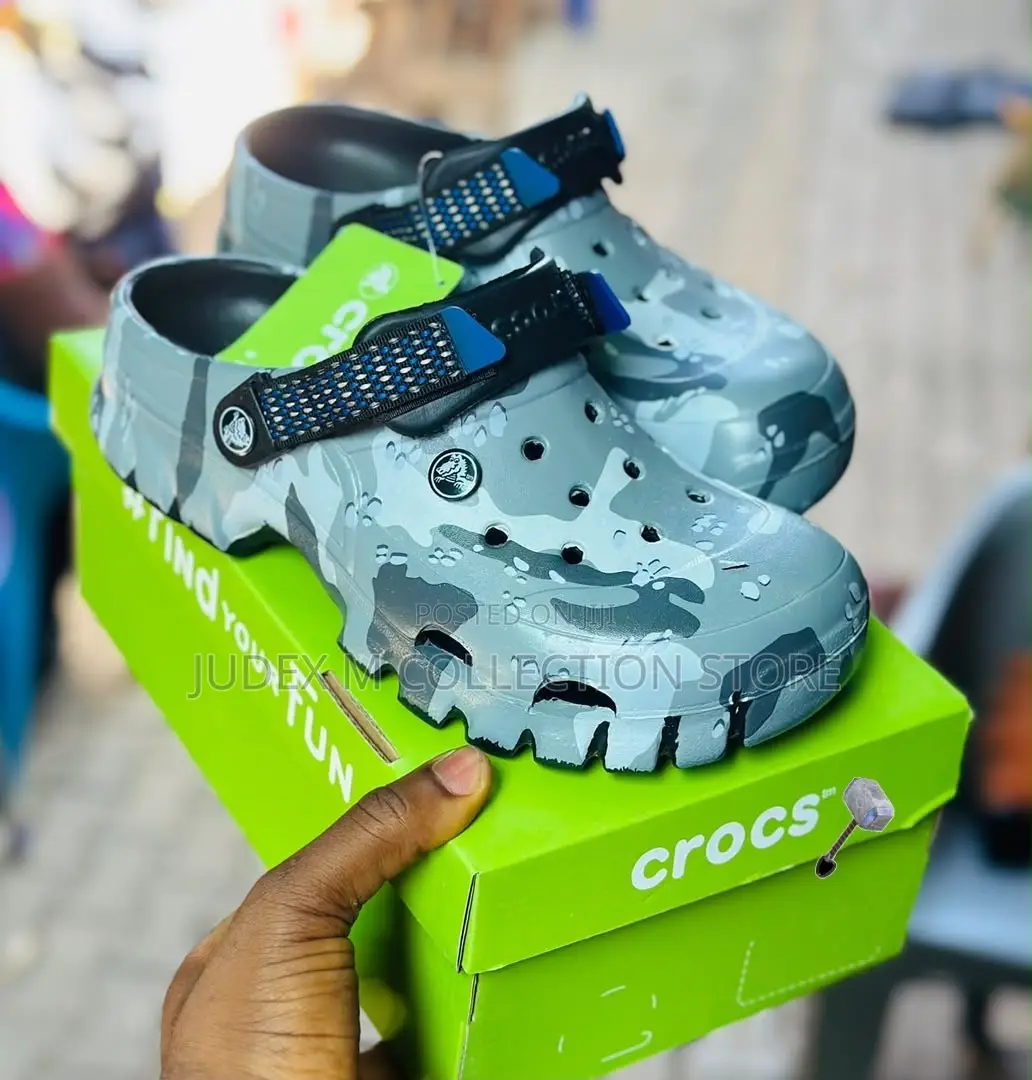 Brand New Hoka and Adidas Crocs