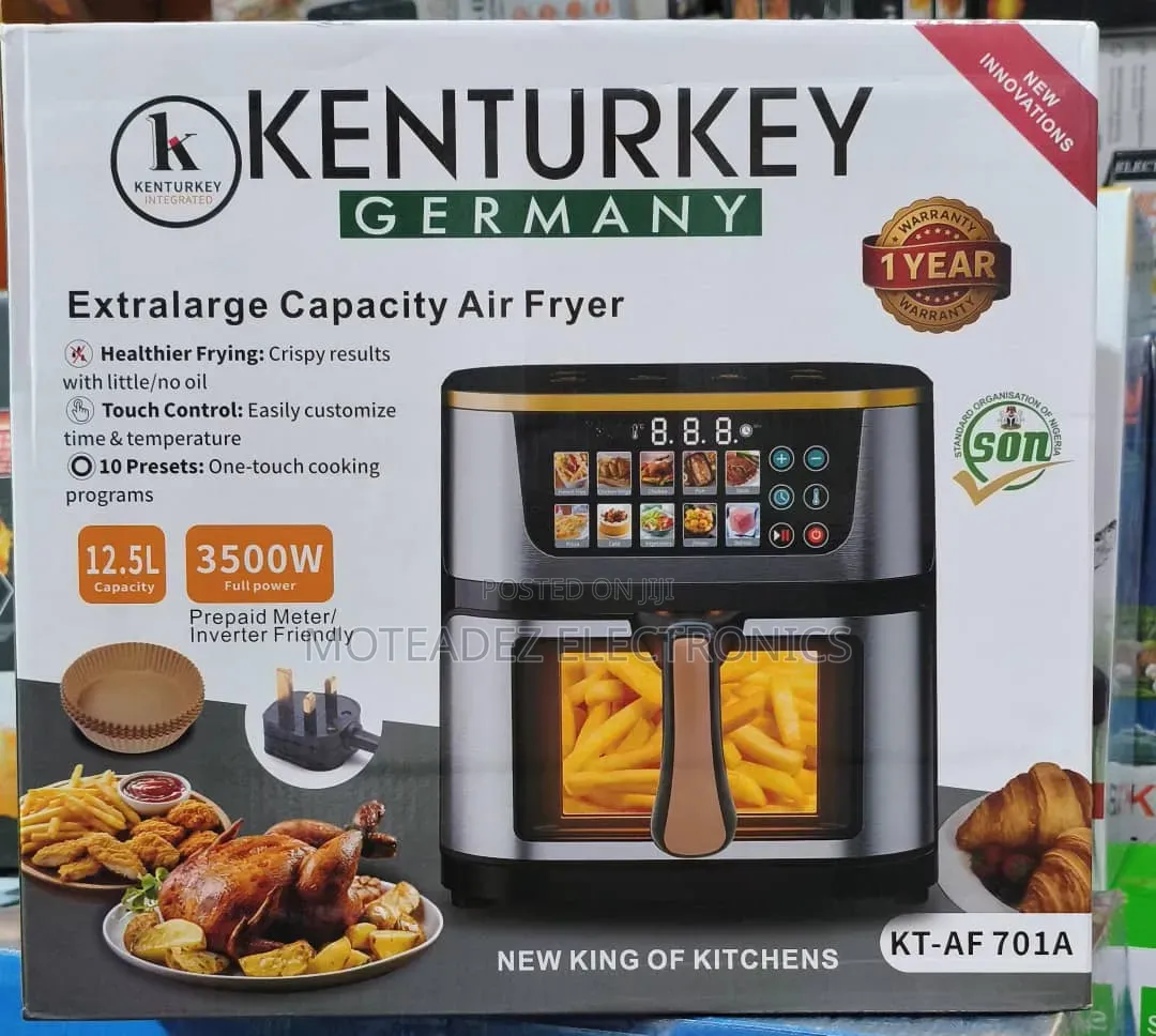 Kentuckey Germany 12.5l (3500w) Digital Multifunctional Air Fryer Oven