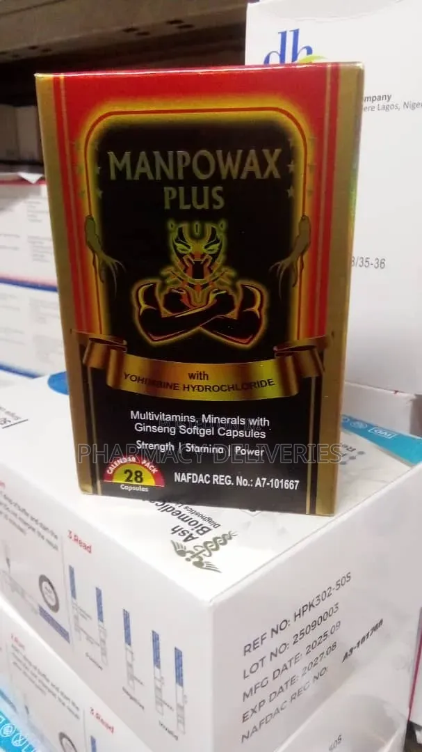 Manpowax Plus – Ultimate Strength, Stamina & Male Performance!