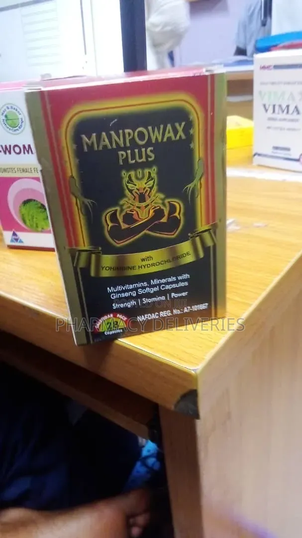 Manpowax Plus – Ultimate Strength, Stamina & Male Performance!