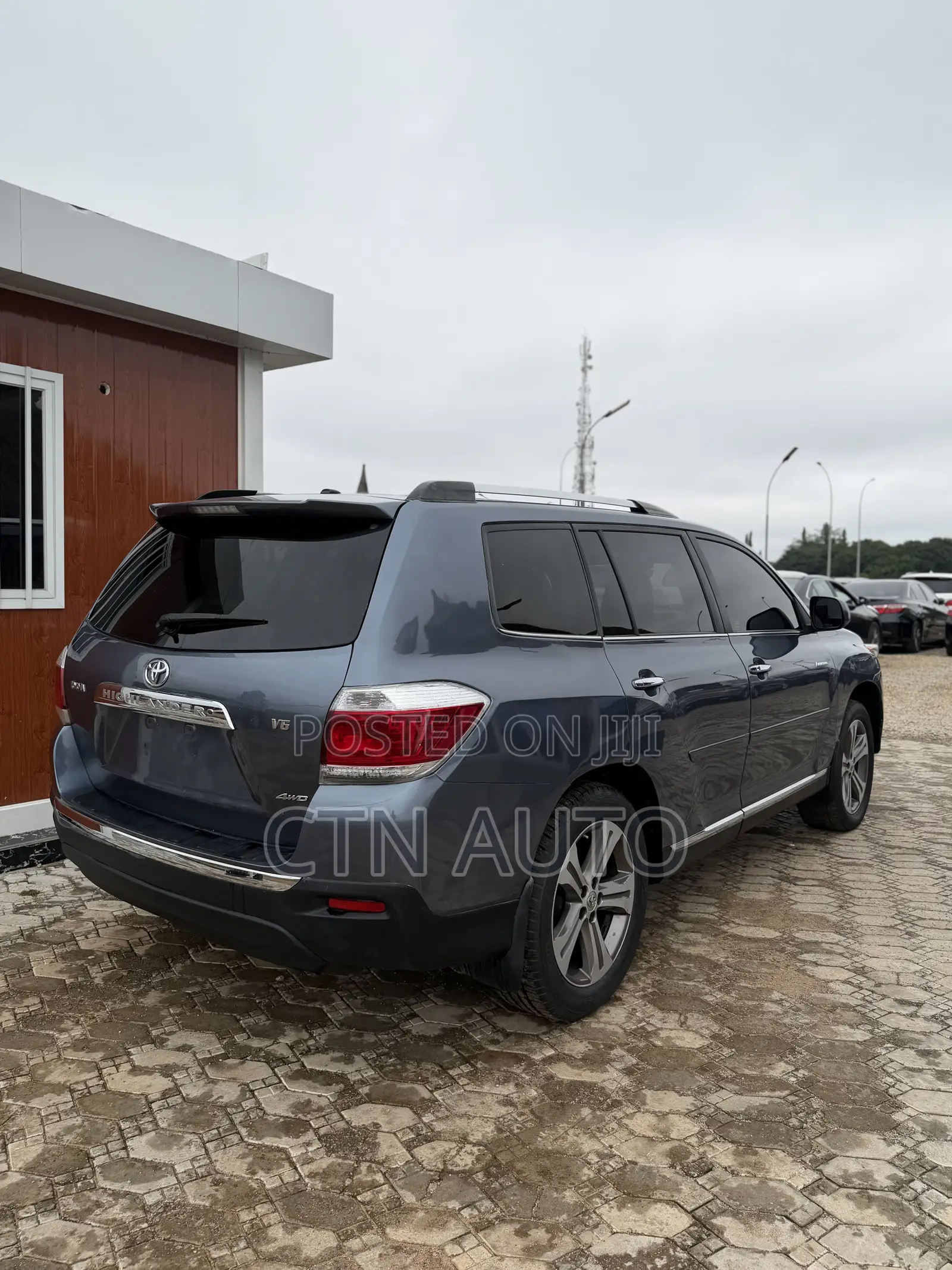 Toyota Highlander Limited 2012 Blue