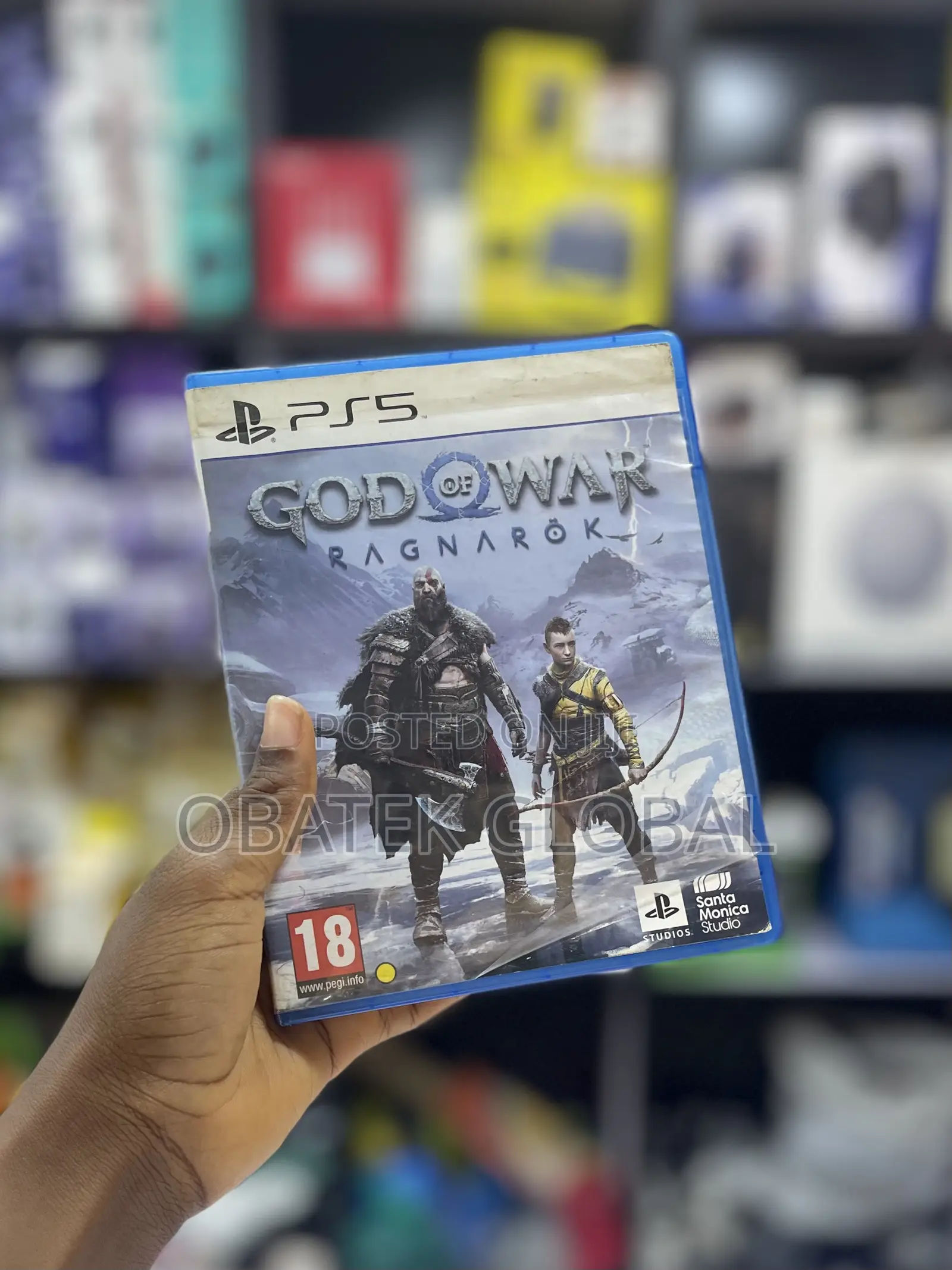 God of War Ragnarök PS5 Original Game Disc