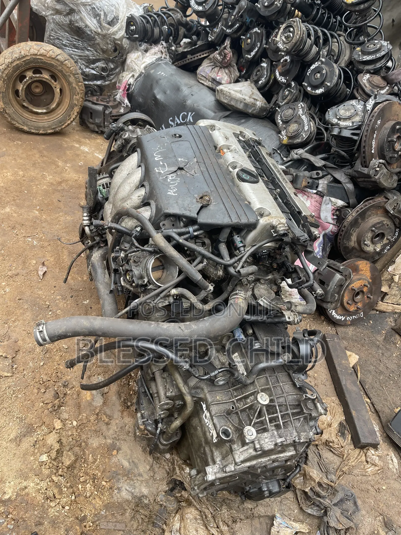 Honda Accord 2002 Engine and Gear Box Transmission