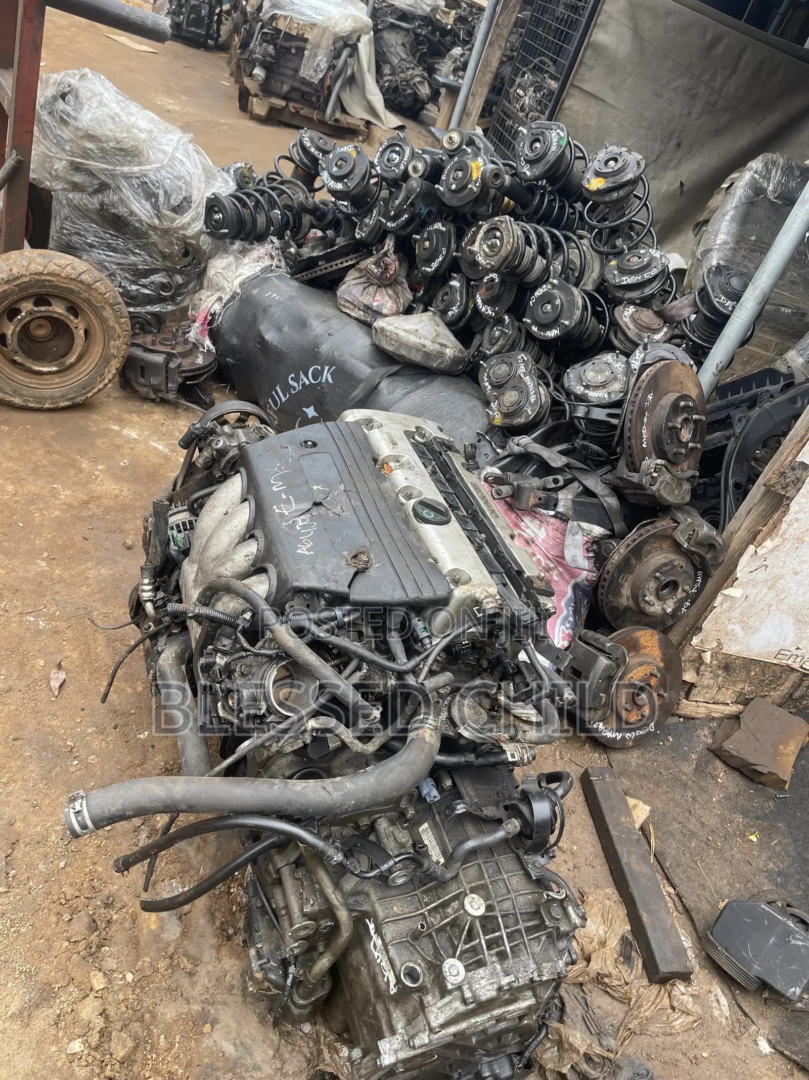 Honda Accord 2002 Engine and Gear Box Transmission
