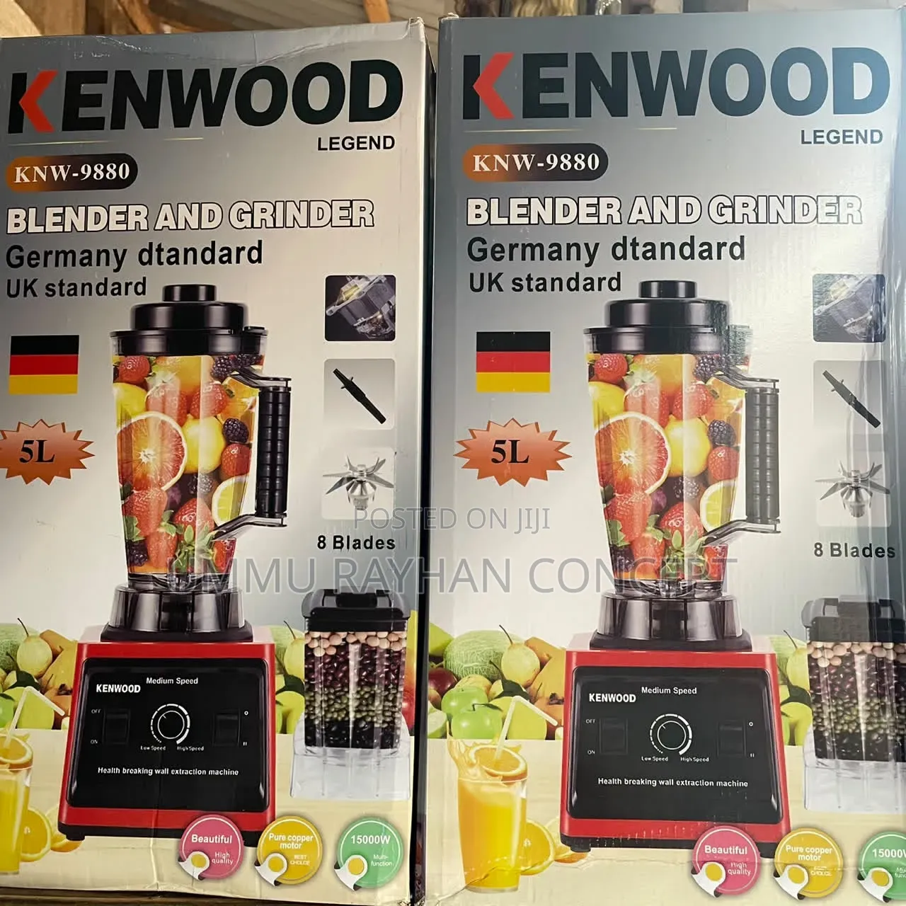 5L Original Germany Kenwood Blender Grinder