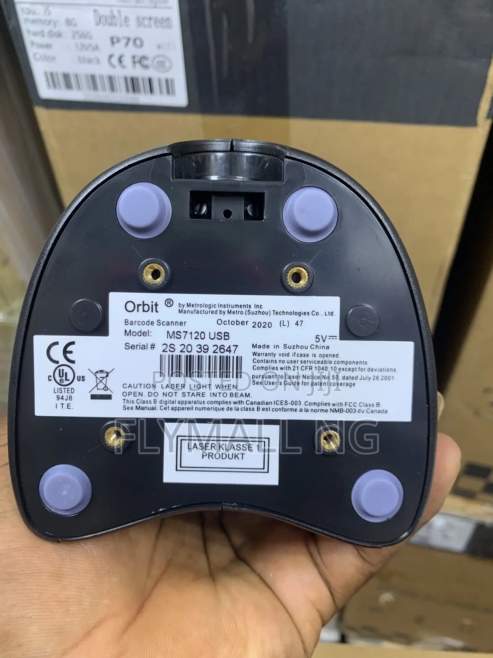 Honeywell Orbit MS7120 USB Omnidirectional Barcode Scanner.