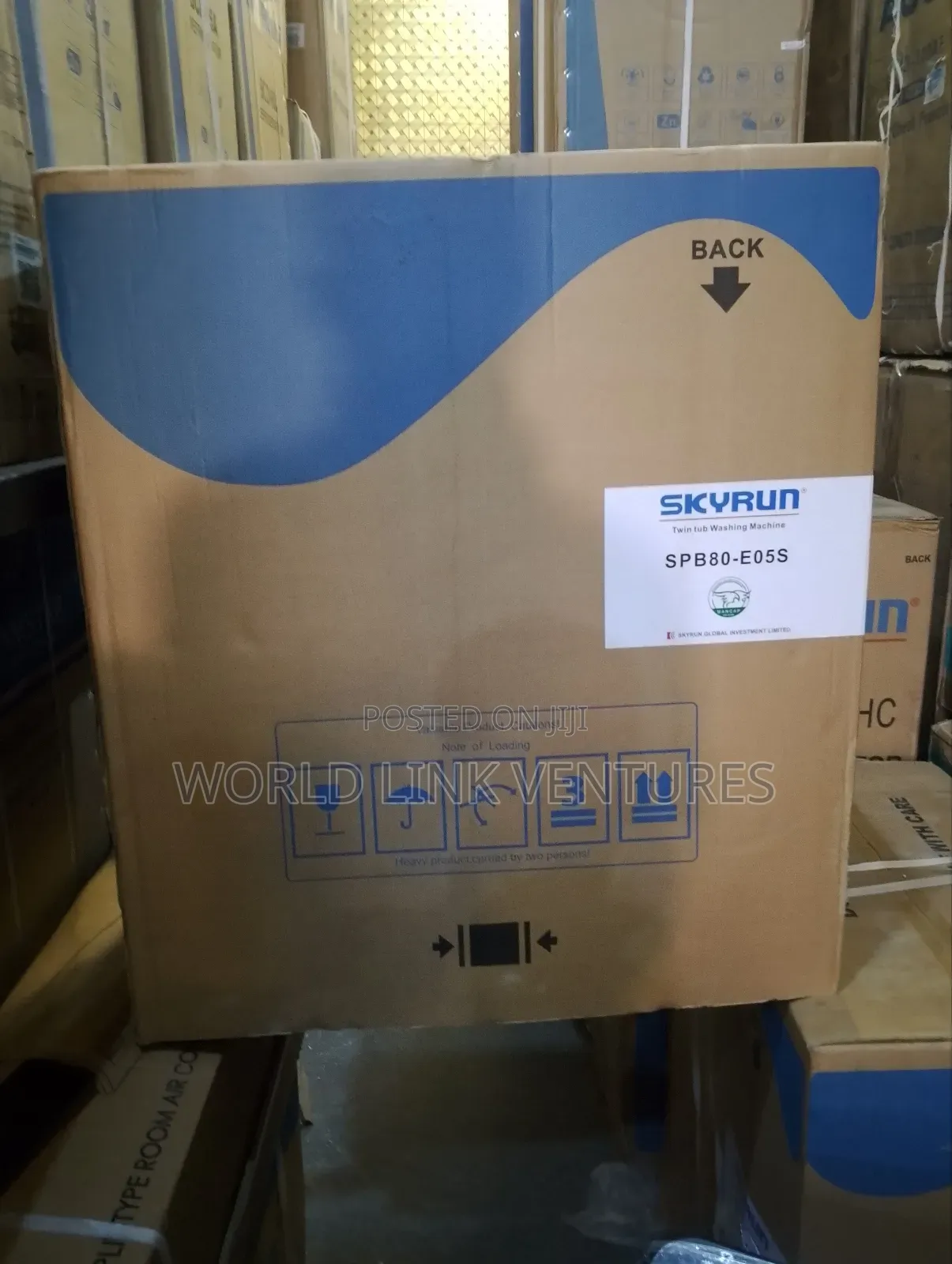 Skyrun Washing Machine 7KG Twin Tup Super Washing Machine
