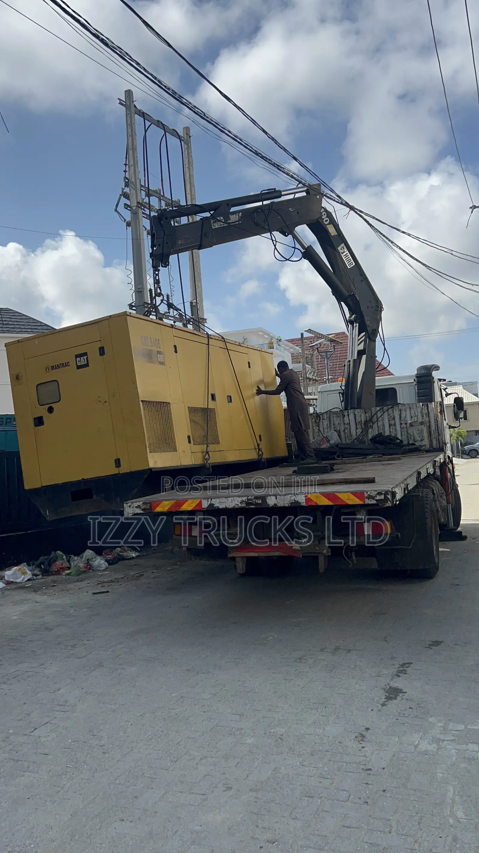 Hiab Truck Rental Services in Lagos