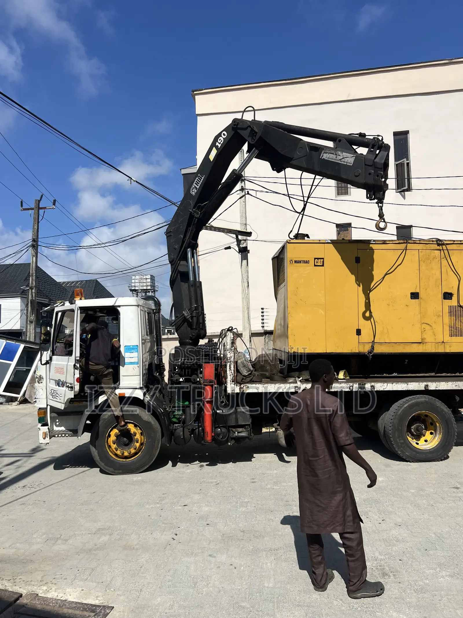 Hiab Truck Rental Services in Lagos
