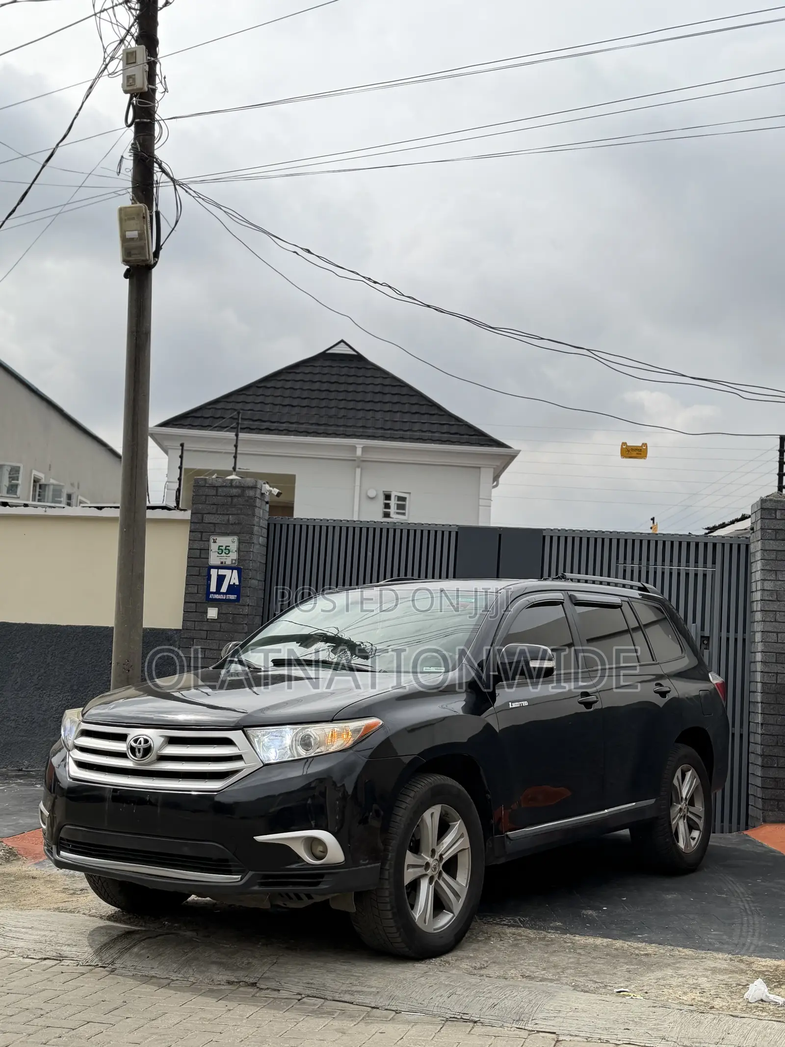 Toyota Highlander Limited 2010 Black