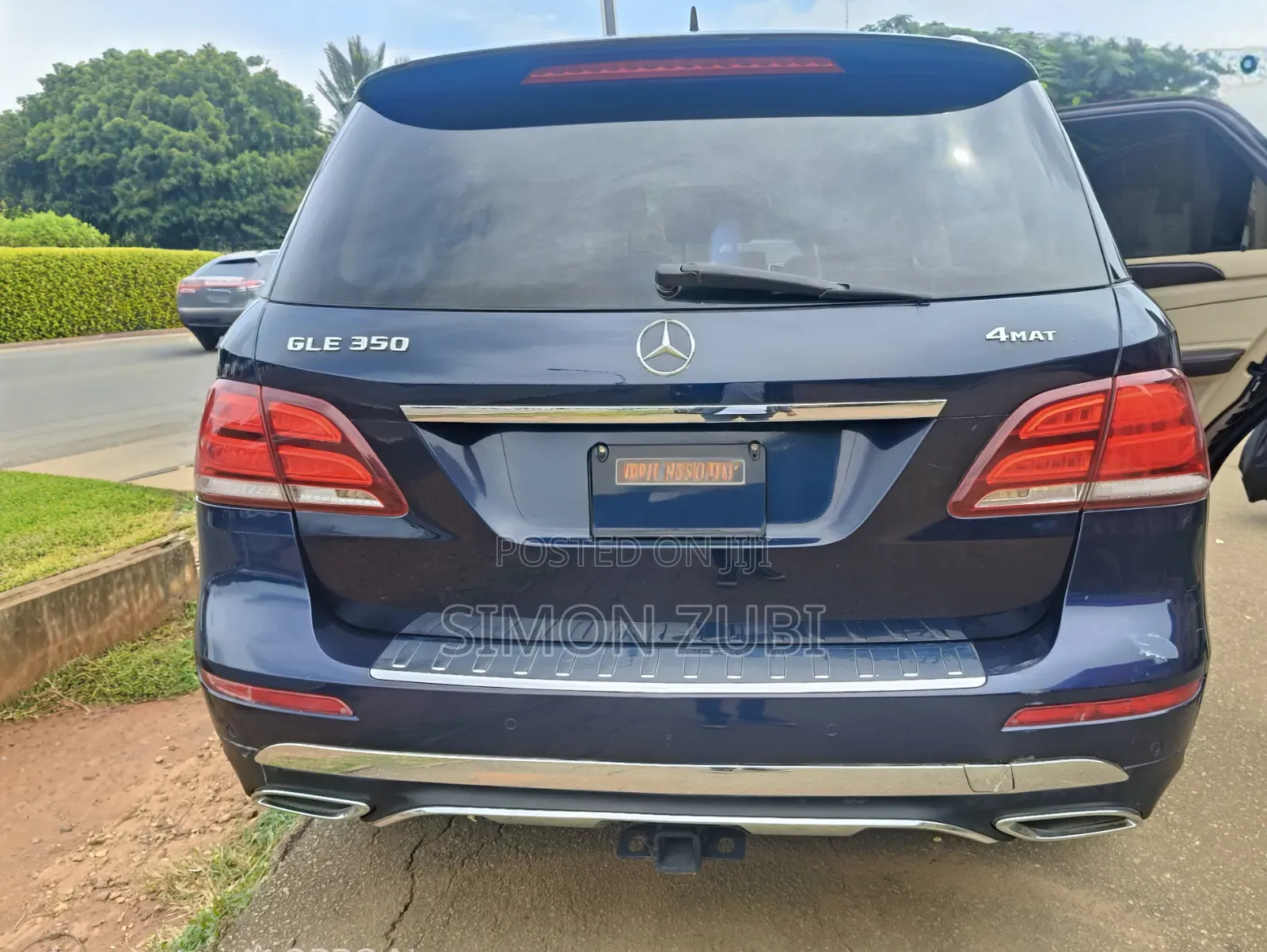 Mercedes-Benz GLE-Class 2018 Blue