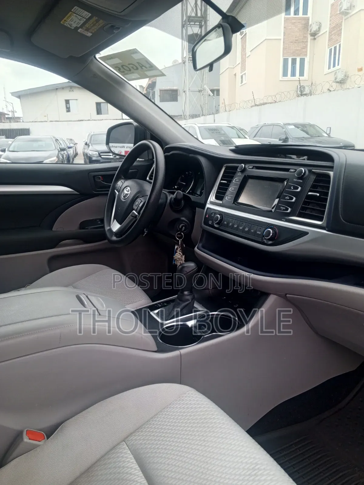 Toyota Highlander LE V6 4x4 (3.5L 6cyl 6A) 2016 Blue